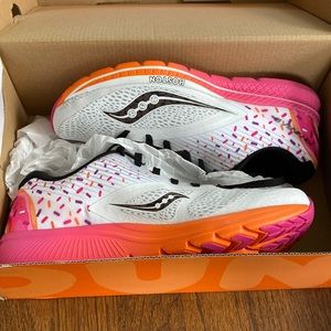 Limited edition Dunkin Donuts Boston Marathon Saucony